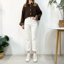 將圖片載入圖庫檢視器 彈性直筒牛仔褲