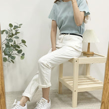 將圖片載入圖庫檢視器 彈性直筒牛仔褲