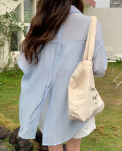 將圖片載入圖庫檢視器 後綁帶薄襯衫
