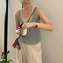 將圖片載入圖庫檢視器 假兩件背心
