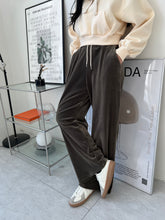 將圖片載入圖庫檢視器 滑滑加厚燈芯絨休閒褲
