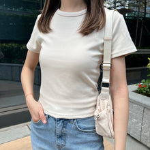 將圖片載入圖庫檢視器 必入！唔透！有厚度超舒服彈性Tee
