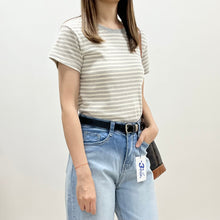將圖片載入圖庫檢視器 純棉靚間條Tee
