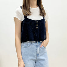 將圖片載入圖庫檢視器 波浪紋基本Tee
