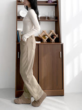 將圖片載入圖庫檢視器 超直身燈芯絨休閒褲
