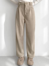 將圖片載入圖庫檢視器 超直身燈芯絨休閒褲
