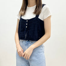 將圖片載入圖庫檢視器 波浪紋基本Tee
