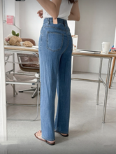 將圖片載入圖庫檢視器 超抵買！橡筋軟薄料牛仔褲
