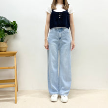 將圖片載入圖庫檢視器 -5°C超薄！夏日涼感橡筋腰牛仔褲
