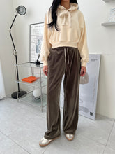 將圖片載入圖庫檢視器 滑滑加厚燈芯絨休閒褲

