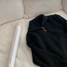 將圖片載入圖庫檢視器 皮質拉鍊柔軟上衣
